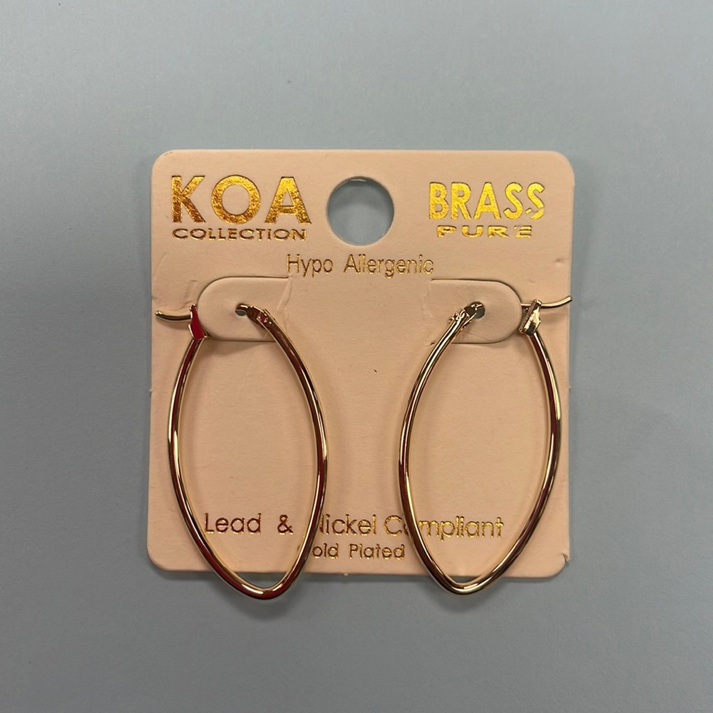 Gold Hoop Earrings